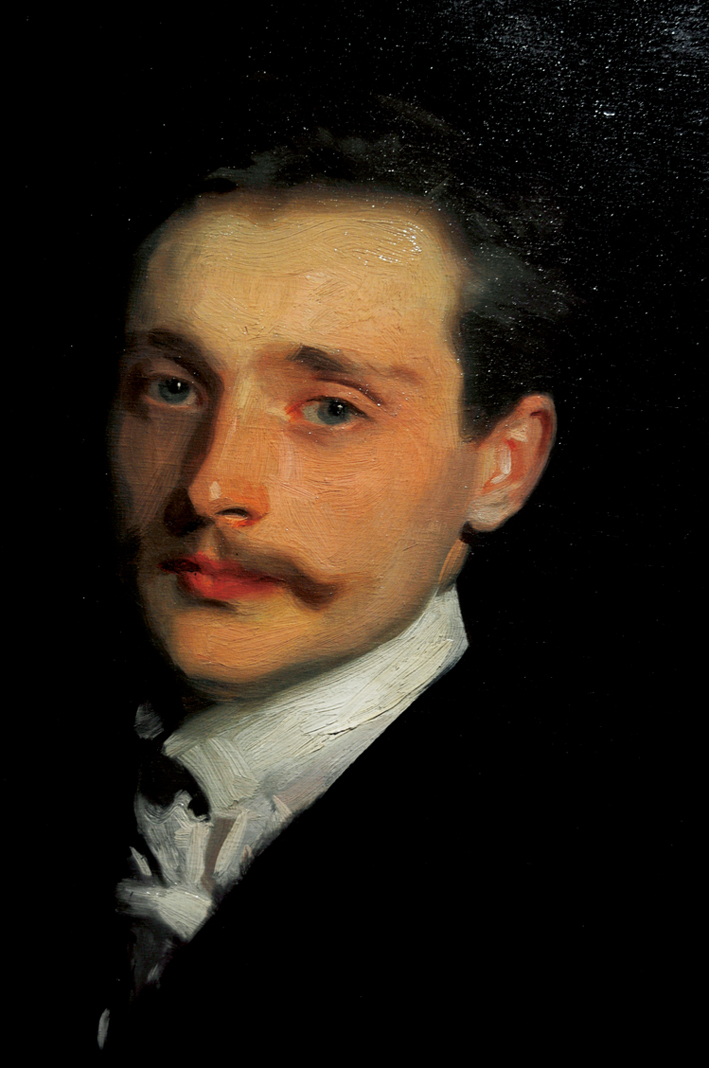  约翰·辛格·萨金特John Singer Sargent —— 莱昂·德拉弗斯的画像